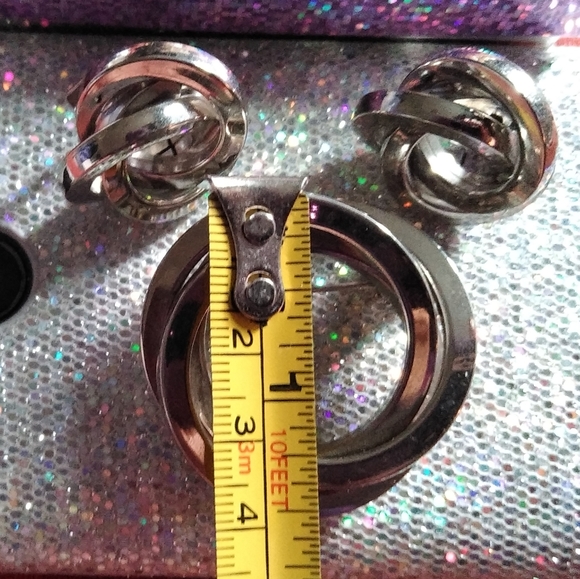 Unique Silver Matching Brooch And Earrings - Picture 3 of 9